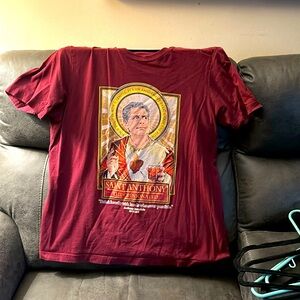Anthony Bourdain shirt Saint Anthony the opinionated